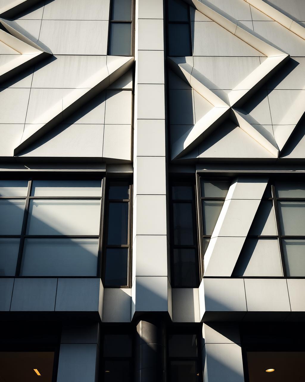 Architectural facade detail